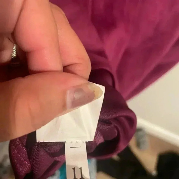 Sandro Ferrone Roma fuschia sleeveless midi dress size 11 - Picture 7 of 7